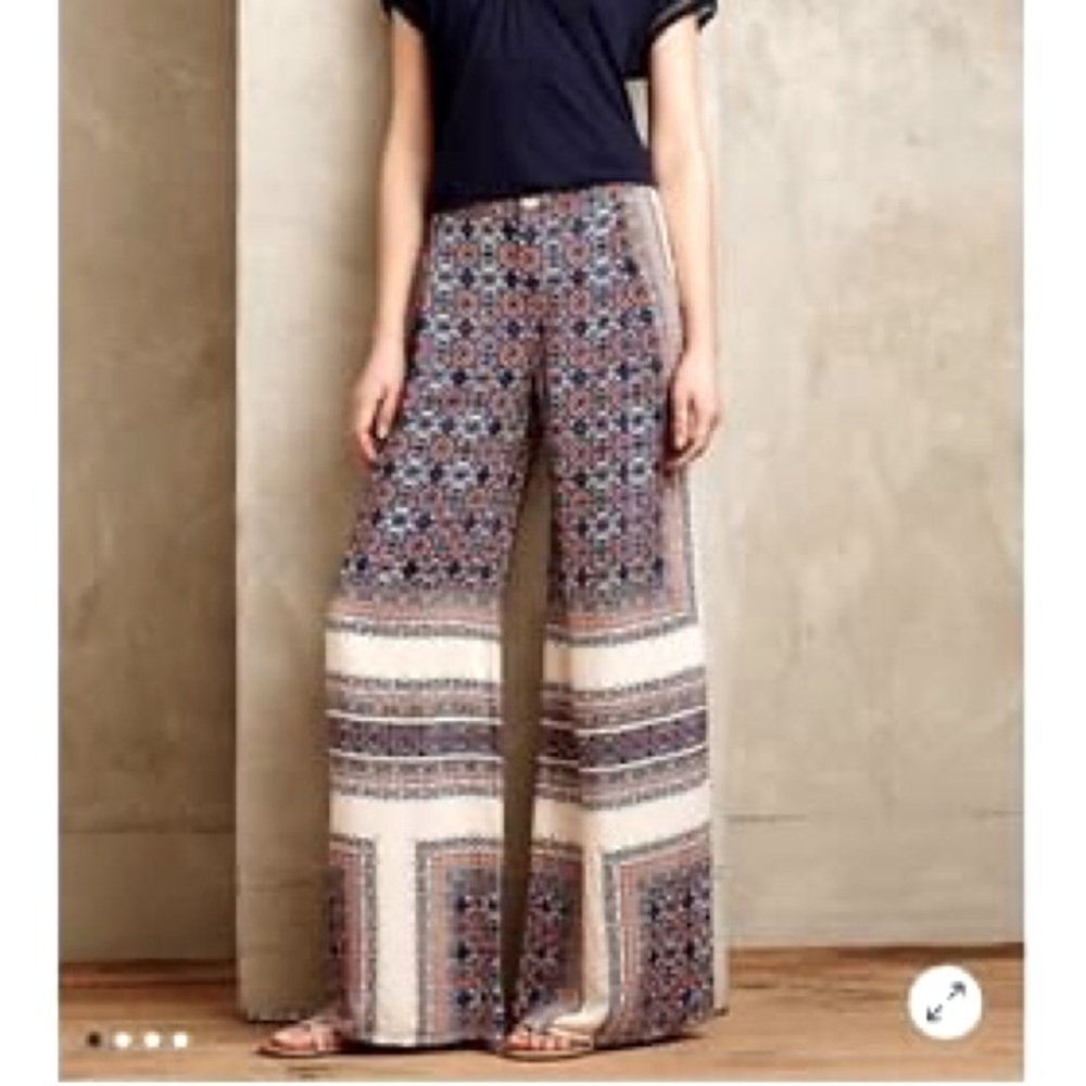 Elevenses Wide Leg Anthropologie Pants size XS